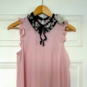 River Island brand new light pink dress .